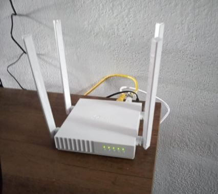 Imagem de teste do roteador wi-fi TP-Link Archer C21